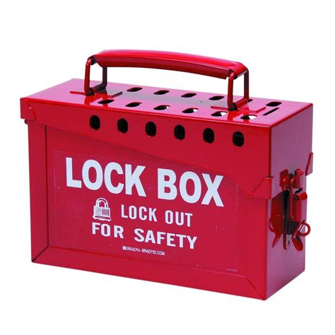 metal lock box small|small metal locking tool box.